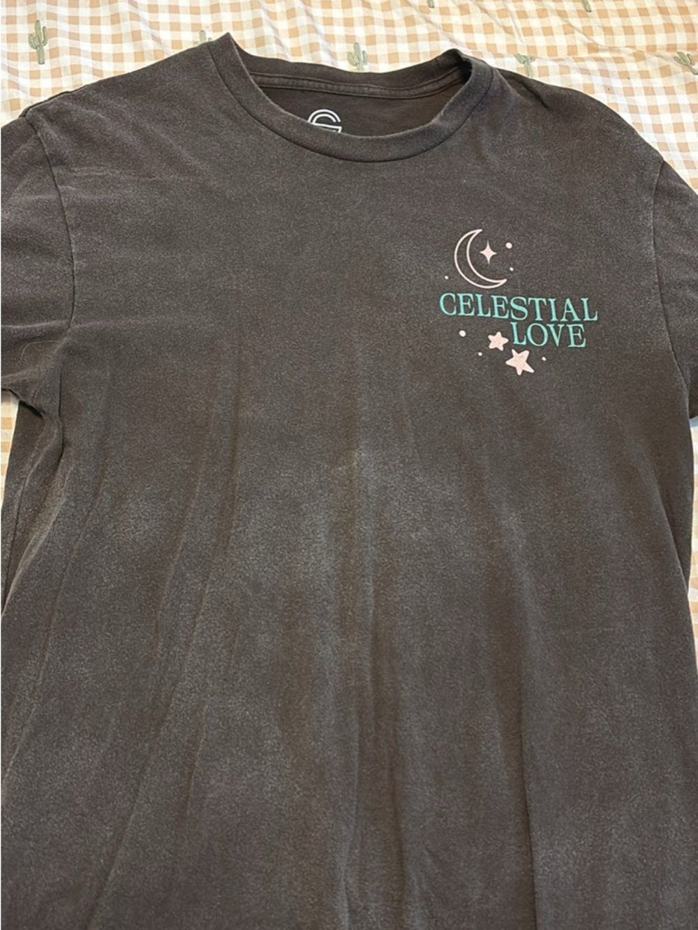 Celestial Love Short Sleeve Tee - Black